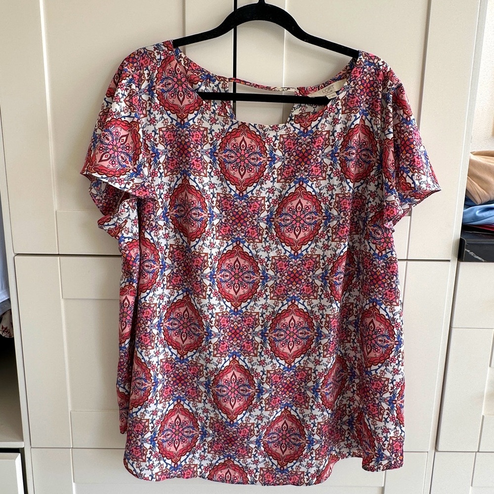 Loft plus size blouse